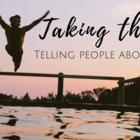 Taking the Plunge: Telling people about your Alopecia